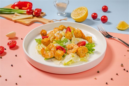 Цезарь с креветками Доставка 1023214