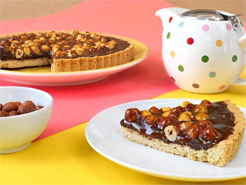 Тарт с шоколадом, карамелью и фундуком Доставка 1026947