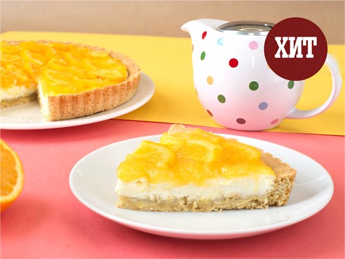 Тарт с томлёным апельсином и сыром креметте Доставка 1026937