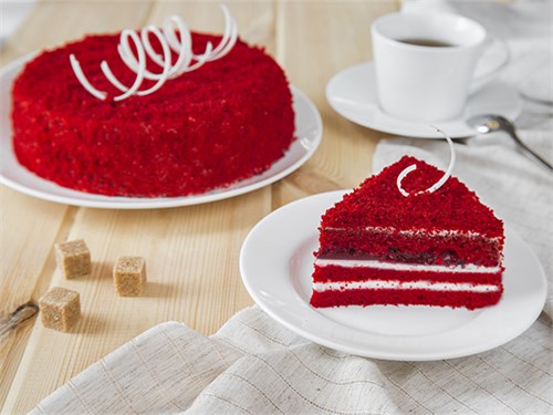 Торт малиновый бархат 125 г  1039584