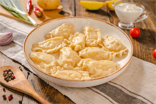 Вареники с картофелем замороженные, весовые Доставка 1056965