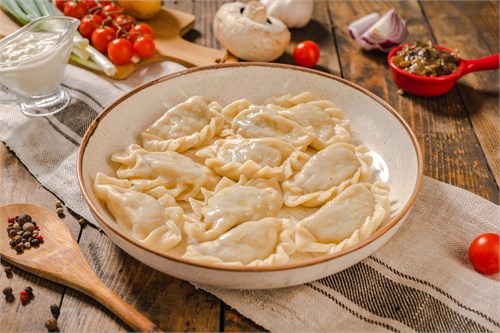 Вареники с картофелем и грибами замороженные, весовые Доставка 1056948