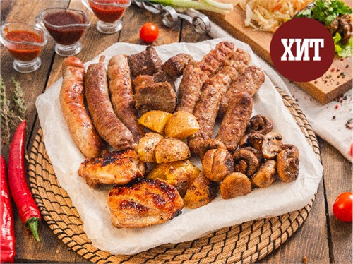 Ассорти из шашлыков и купатов малое Доставка 1065506