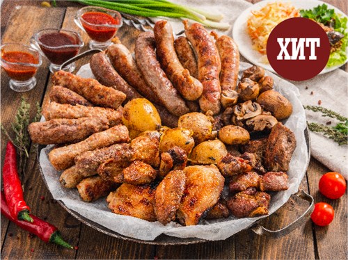 Ассорти из шашлыков и купатов Доставка 1065486