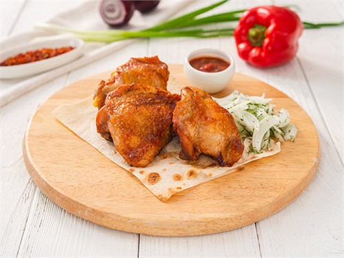 Шашлык из бедра цыплёнка на кости Доставка 1066648