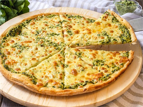 Пицца с курицей и шпинатом 1000953