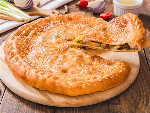 Пирог с картофелем и шкварками Доставка  1092444