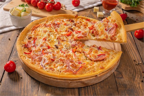 Пицца домашняя с халапеньо Доставка 1098082