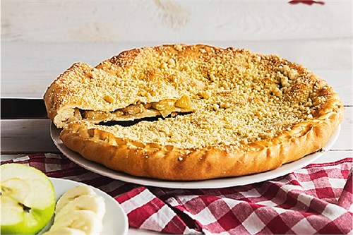 Пирог с яблоками и бананами 1000921