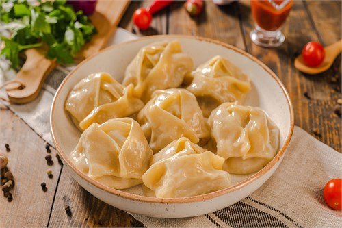 Манты с крученой бараниной замороженные, весовые 1056982