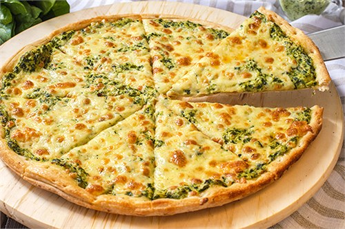 Пицца с курицей и шпинатом 1000953