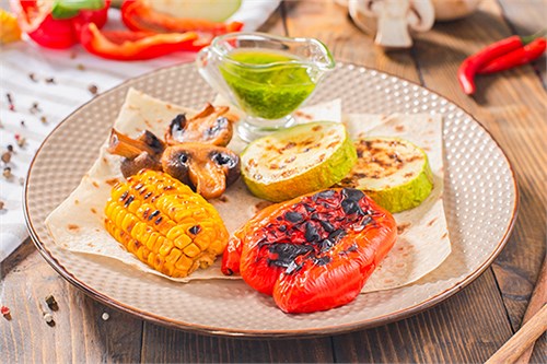 Гарнир из овощей на мангале 1026919