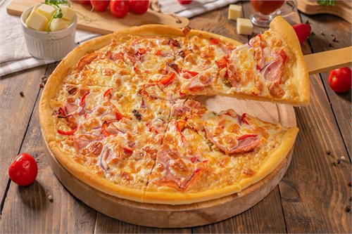 Пицца домашняя с халапеньо 1098082