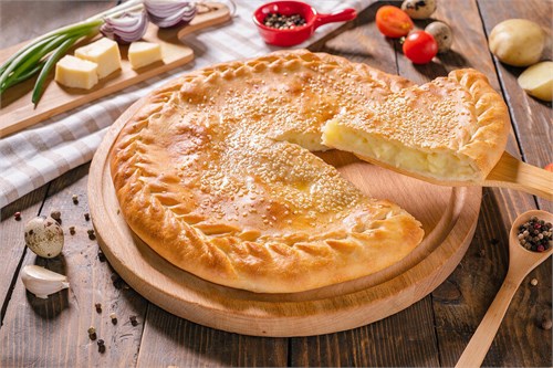 Пирог с картофелем и сыром 1000907