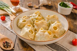 {{photo.Alt || photo.Description || 'Манты с курицей и шпинатом замороженные, весовые Доставка'}}