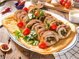 {{photo.Alt || photo.Description || 'Рулет из курицы с белыми грибами  Доставка '}}