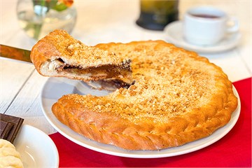 {{photo.Alt || photo.Description || 'Пирог с бананом и шоколадом'}}