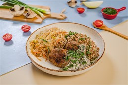 {{photo.Alt || photo.Description || 'Котлеты из свинины с гречкой и грибным соусом '}}