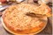 Пирог с грушей, бананом и грецким орехом  1092494