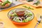 Салат с маринованными баклажанами 1067855